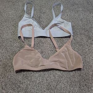 Women's Intimates Set - Cream and Tan